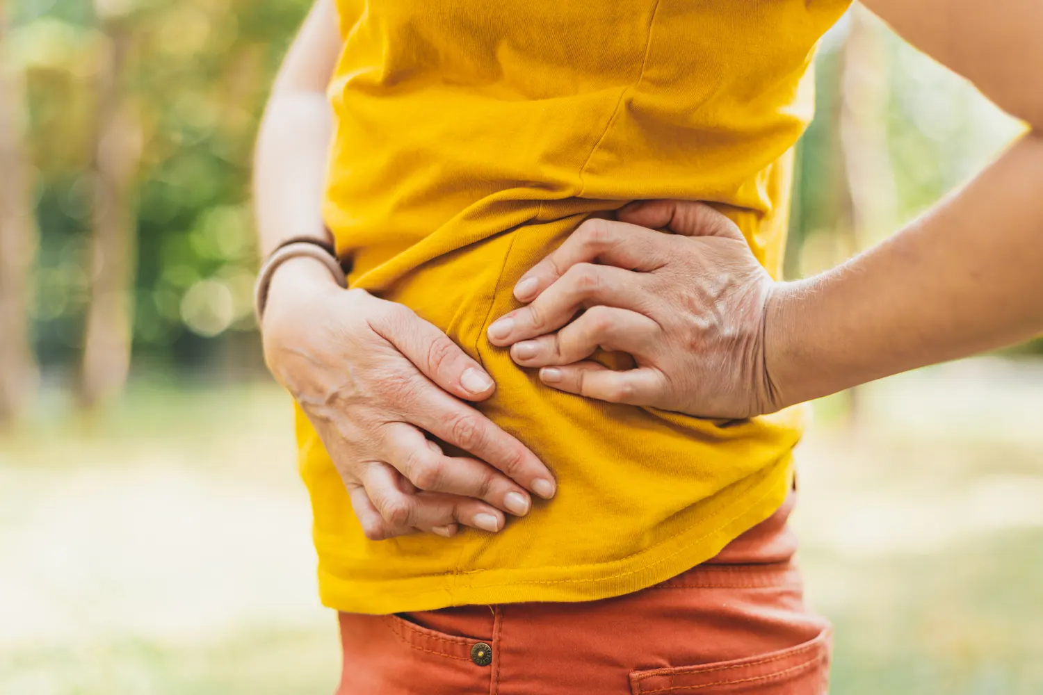 suffering from hip pain
