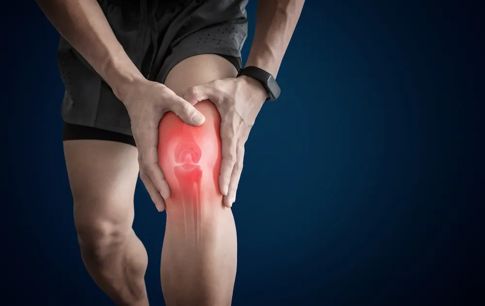 Knee pain from overuse